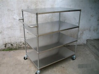 车间不锈钢推车