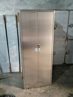 不锈钢挂衣柜（二门）