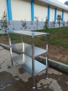 不锈钢货架-三层